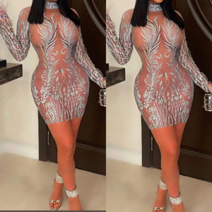 GLAMMED UP MINI DRESS