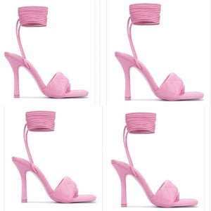 Tie me up heels