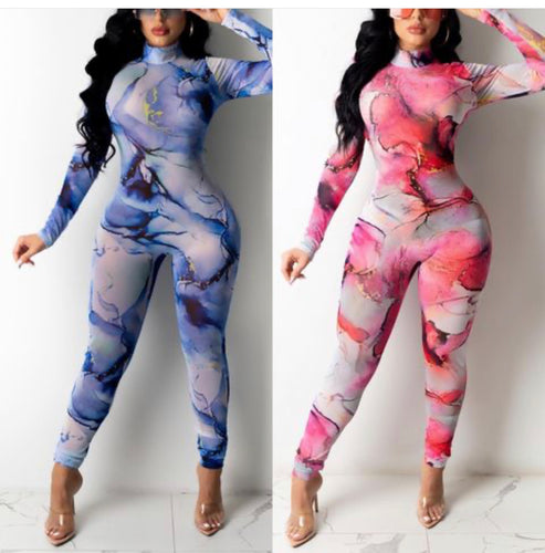 Water color jumpsuit
