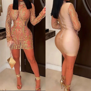 GLAMMED UP MINI DRESS