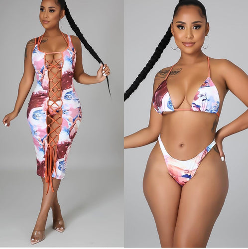 Angel swimsuit set