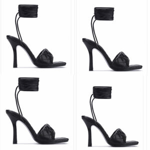 Tie me up heels