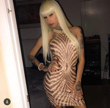 Load image into Gallery viewer, Glitter down dress